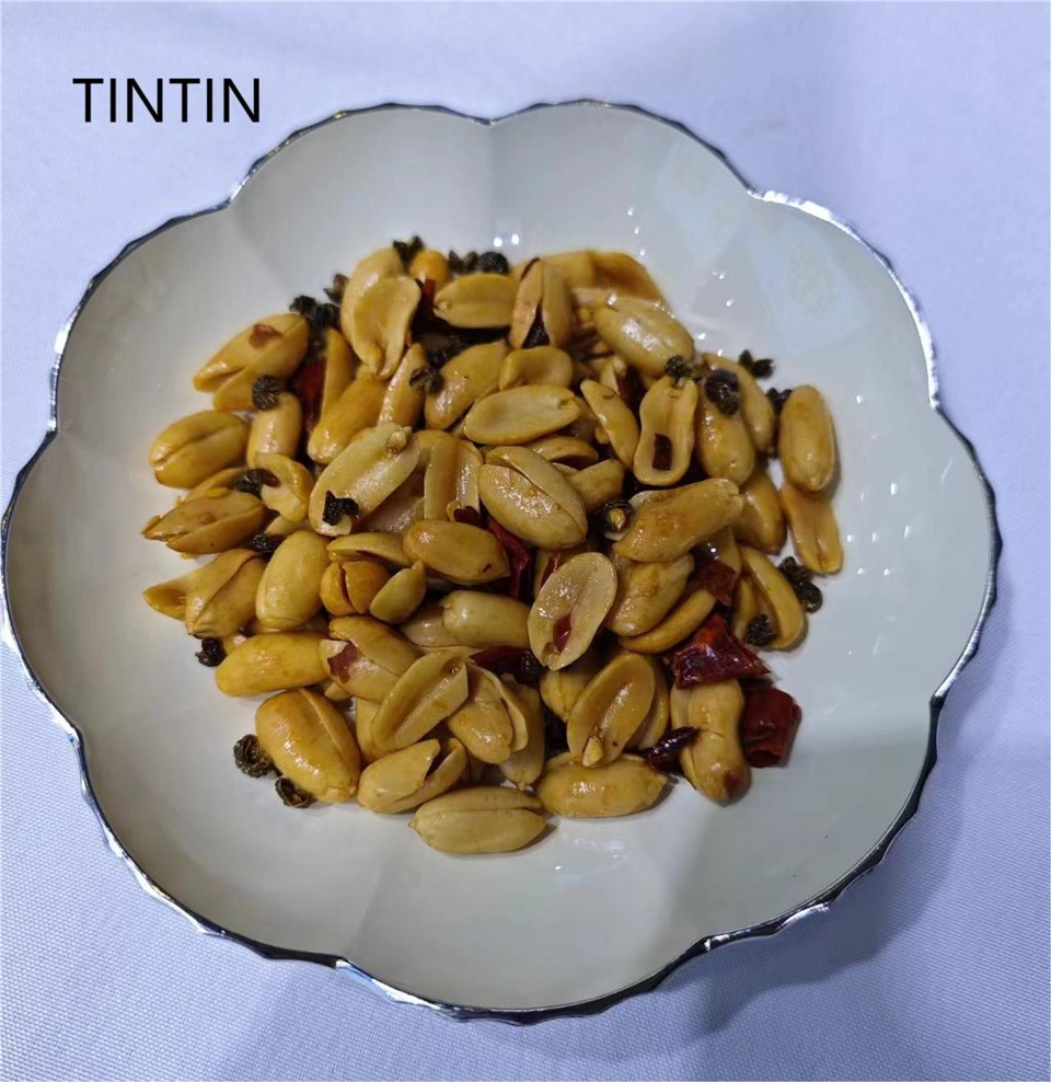 Enestående kvalitet, sunne Jumbo peanøtter Hermetisert krydret peanøtter